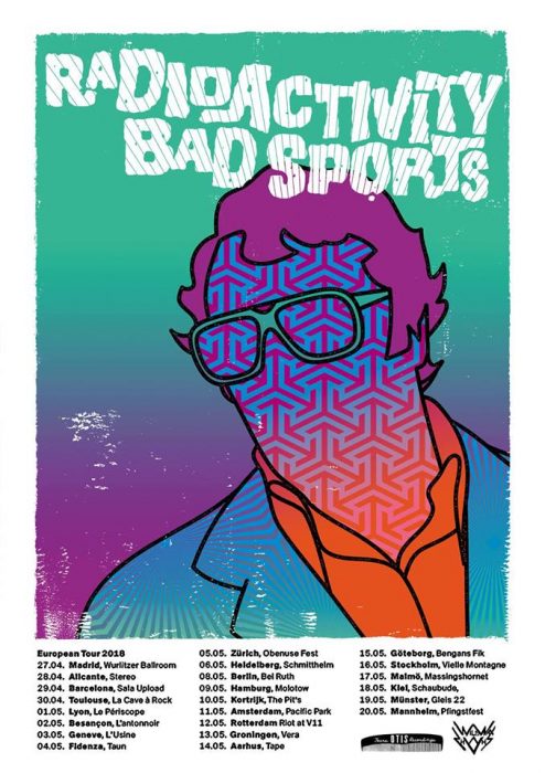 Radioactivity/Bad Sports European Tour Poster