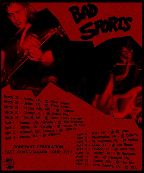Bad Sports Tour Poster