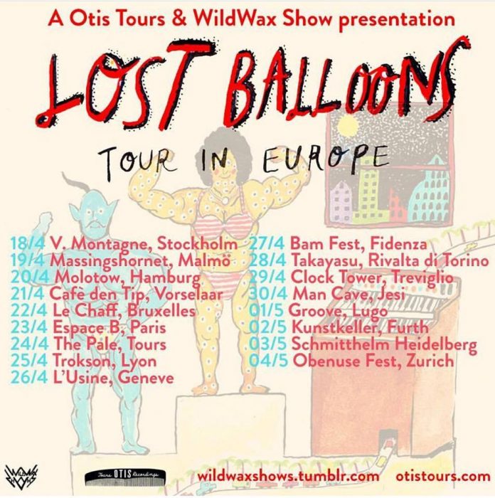 Lost Balloons Tour Poster